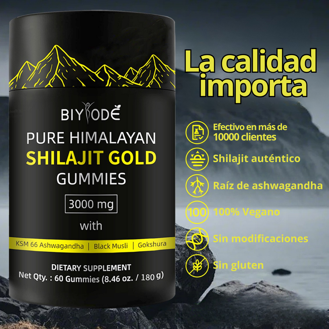 Gominolas potenciadoras -SHILAJIT-