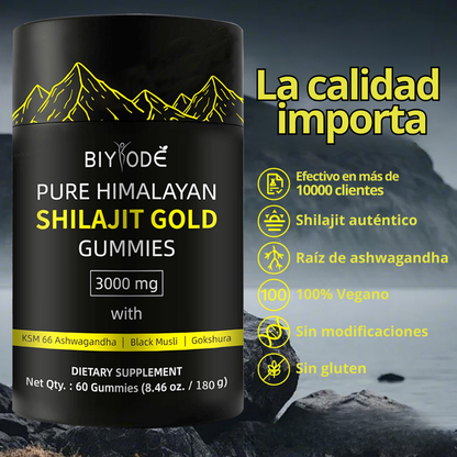 Gominolas potenciadoras SHILAJIT